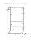 Reusable and Recyclable Modular Wall System for a Construction Barrier diagram and image