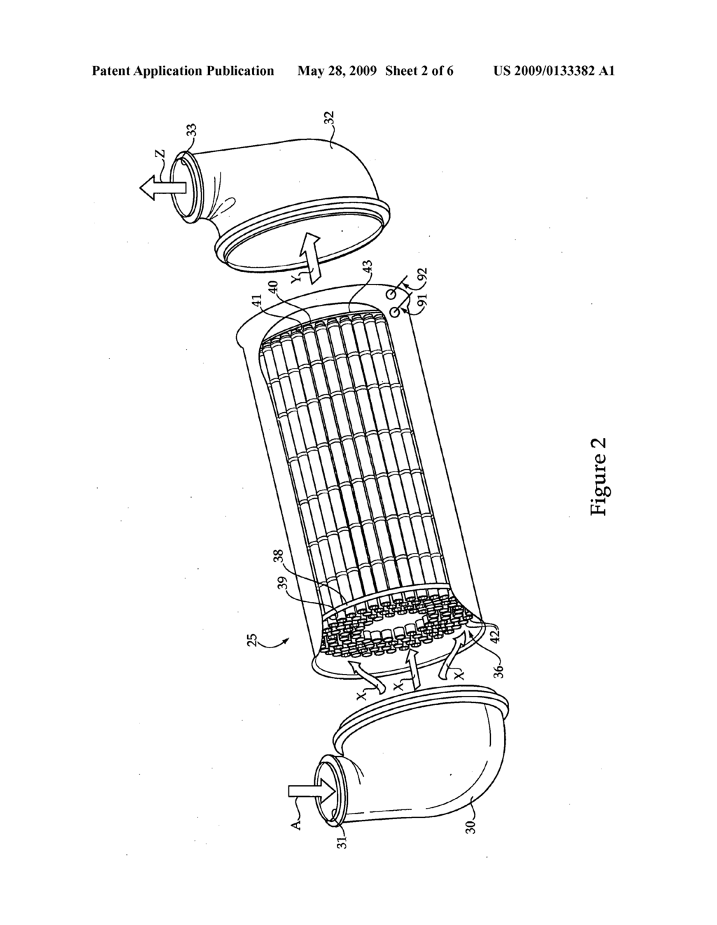 Electrically regenerated exhaust particulate filter for an engine system and operating strategy therefor - diagram, schematic, and image 03