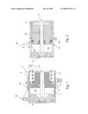 METHOD FOR OPERATING A HYDROPNEUMATIC DEVICE, AND HYDRAULIC FLUID PUMP FOR THE MAINTENANCE OF A HYDROPNEUMATIC DEVICE diagram and image