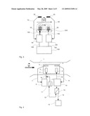 DEVICE AND PROCESS FOR MEASURING THE VELOCITY OF FLOW OF A FLUID diagram and image