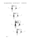 DEVICE AND PROCESS FOR MEASURING THE VELOCITY OF FLOW OF A FLUID diagram and image