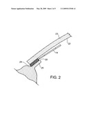 WINDSHIELD REMOVAL ASSEMBLY, METHOD AND BLADE FOR SAME diagram and image