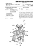 Spur gear drive for an internal combustion engine diagram and image