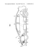 Vehicle mounted with fuel cell power supply system diagram and image