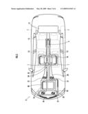 Vehicle mounted with fuel cell power supply system diagram and image