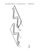 Metallic aircraft component diagram and image