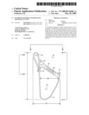 Handheld equipment holder with mechanical latch diagram and image