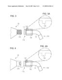 HEARING AID AND SUPPORTING HOOK TO BE ATTACHED TO A HEARING AID diagram and image