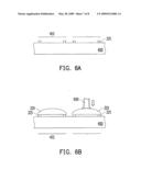 Image sensor with correcting lens and fabrication thereof diagram and image