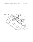 Tunnel console for passenger compartment of a vehicle diagram and image