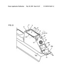 Tunnel console for passenger compartment of a vehicle diagram and image