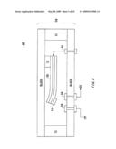 Test apparatus, pin electronics card, electrical device and switch diagram and image