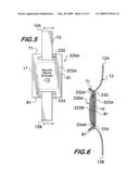 PLIABLE MATERIAL TAG USING A LANYARD OR A PORTION OF A GARMENT diagram and image