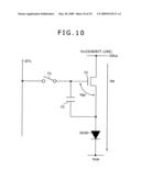 Electro luminescent display panel and electronic apparatus diagram and image