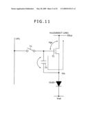 Electro luminescent display panel and electronic apparatus diagram and image