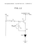 Electro luminescent display panel and electronic apparatus diagram and image