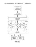 METHOD OF CODING AND SYSTEM FOR DISPLAYING ON A SCREEN A DIGITAL MOCK-UP OF AN OBJECT IN THE FORM OF A SYNTHESIS IMAGE diagram and image