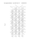 PIXEL ARRAY STRUCTURE FOR CMOS IMAGE SENSOR AND METHOD OF THE SAME diagram and image