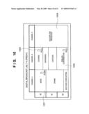 DIGITAL BROADCAST RECEPTION APPARATUS AND METHOD OF PRINTING INFORMATION CONTENTS IN THE APPARATUS diagram and image