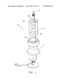 AQUA-LAMP-BASED CANDLE-LIKE LIGHTING DEVICE diagram and image