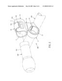 COMBINATION DEVICE FOR COMBINATION OF LAMP AND BICYCLE diagram and image