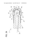 ELECTRONIC THERMOMETER WITH FLEX CIRCUIT LOCATION diagram and image