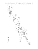 ELECTRONIC THERMOMETER WITH FLEX CIRCUIT LOCATION diagram and image