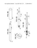 Placement of target rods in BWR bundle diagram and image