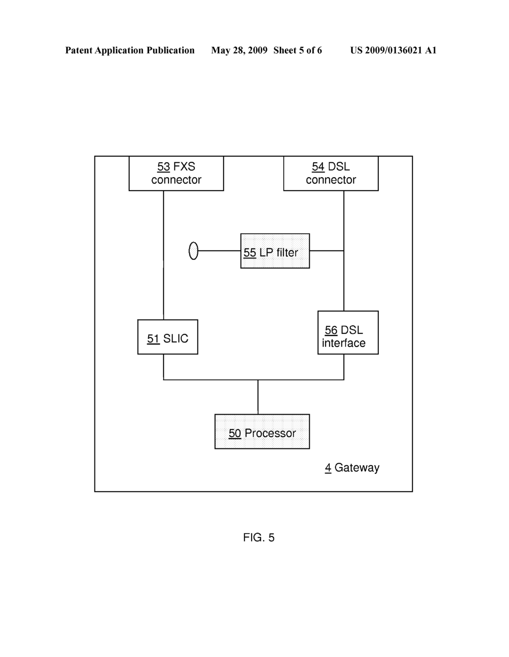 Device Providing Phone Services to Phones Plugged to a Residential Phone Wiring That Is Not Coupled to a Central Office Telephone Exchange - diagram, schematic, and image 06