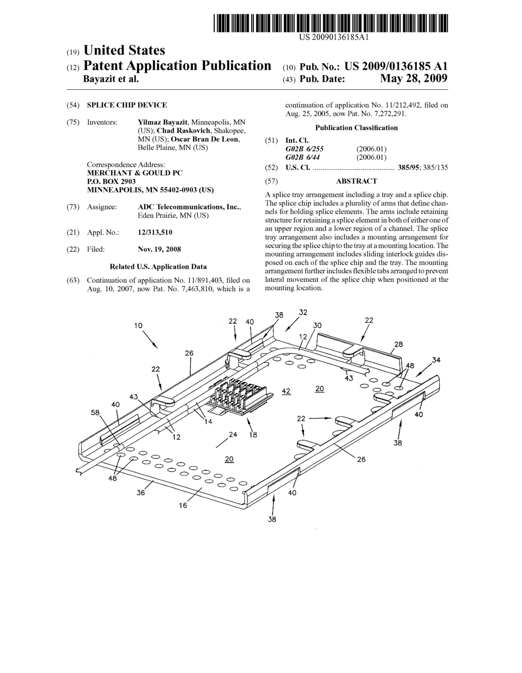 Splice chip device - diagram, schematic, and image 01