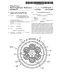 Optical cable and method for production of an optical cable diagram and image