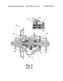 Center Housing and Bearing and Shaft Wheel Assembly for Turbochargers diagram and image