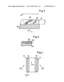 Method and a starting material for the manufacture of a hydrogen permeable membrane and a hydrogen permeable membrane diagram and image