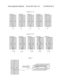 LAMINATED ARMOR HAVING A NON-PLANAR INTERFACE DESIGN TO MITIGATE STRESS AND SHOCK WAVES diagram and image