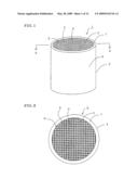 HONEYCOMB STRUCTURE AND METHOD FOR MANUFACTURING SAME diagram and image