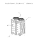 Outdoor unit of air conditioner diagram and image