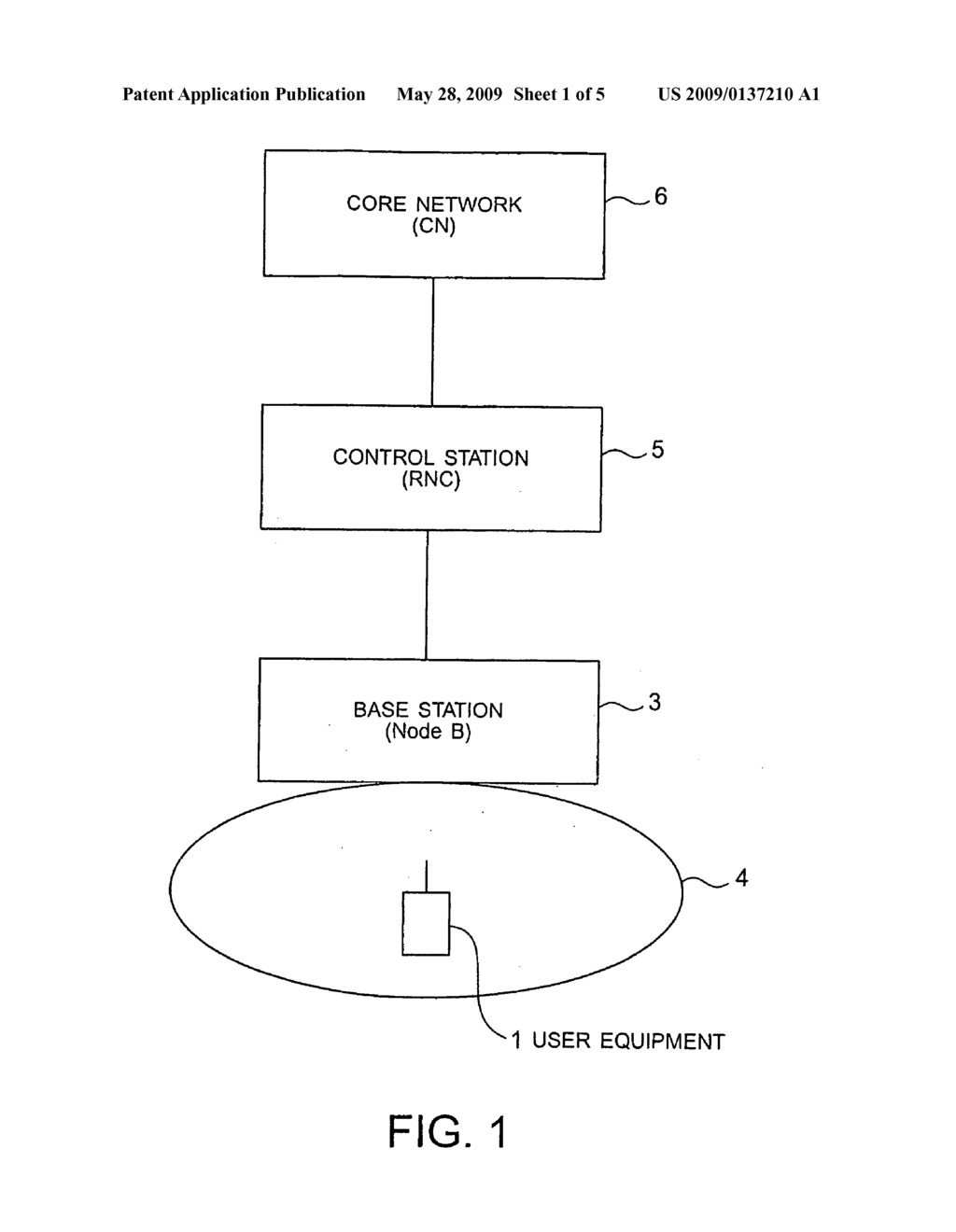 COMMUNICATION AREA DETECTING SYSTEM AND METHOD THEREOF, AND BASE STATION AND USER EQUIPMENT USING THE SAME - diagram, schematic, and image 02