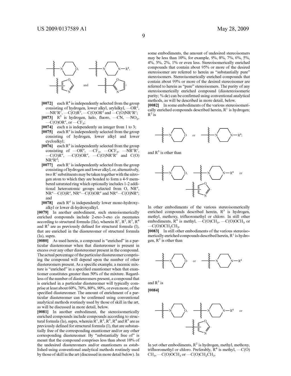 Stereoisomerically Enriched 3-Aminocarbonyl Bicycloheptene Pyrimidinediamine Compounds And Their Uses - diagram, schematic, and image 14