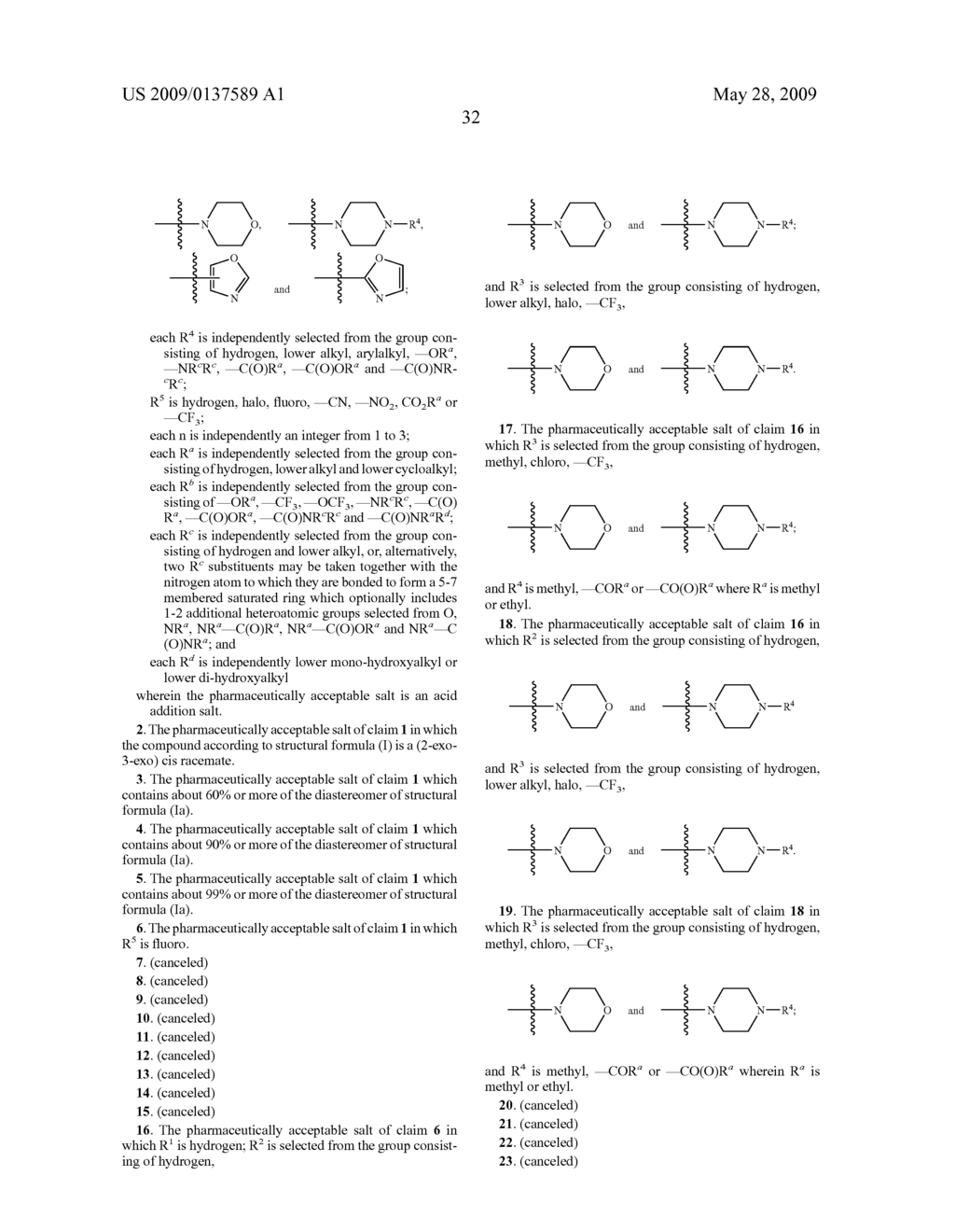 Stereoisomerically Enriched 3-Aminocarbonyl Bicycloheptene Pyrimidinediamine Compounds And Their Uses - diagram, schematic, and image 37