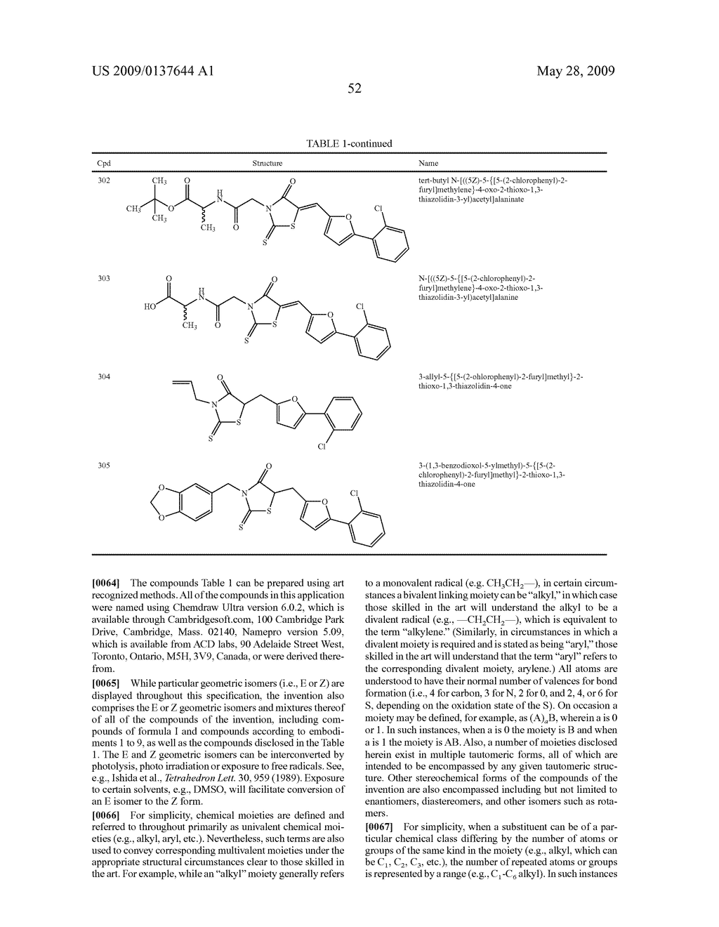 RHODANINE COMPOSITIONS FOR USE AS ANTIVIRAL AGENTS - diagram, schematic, and image 53