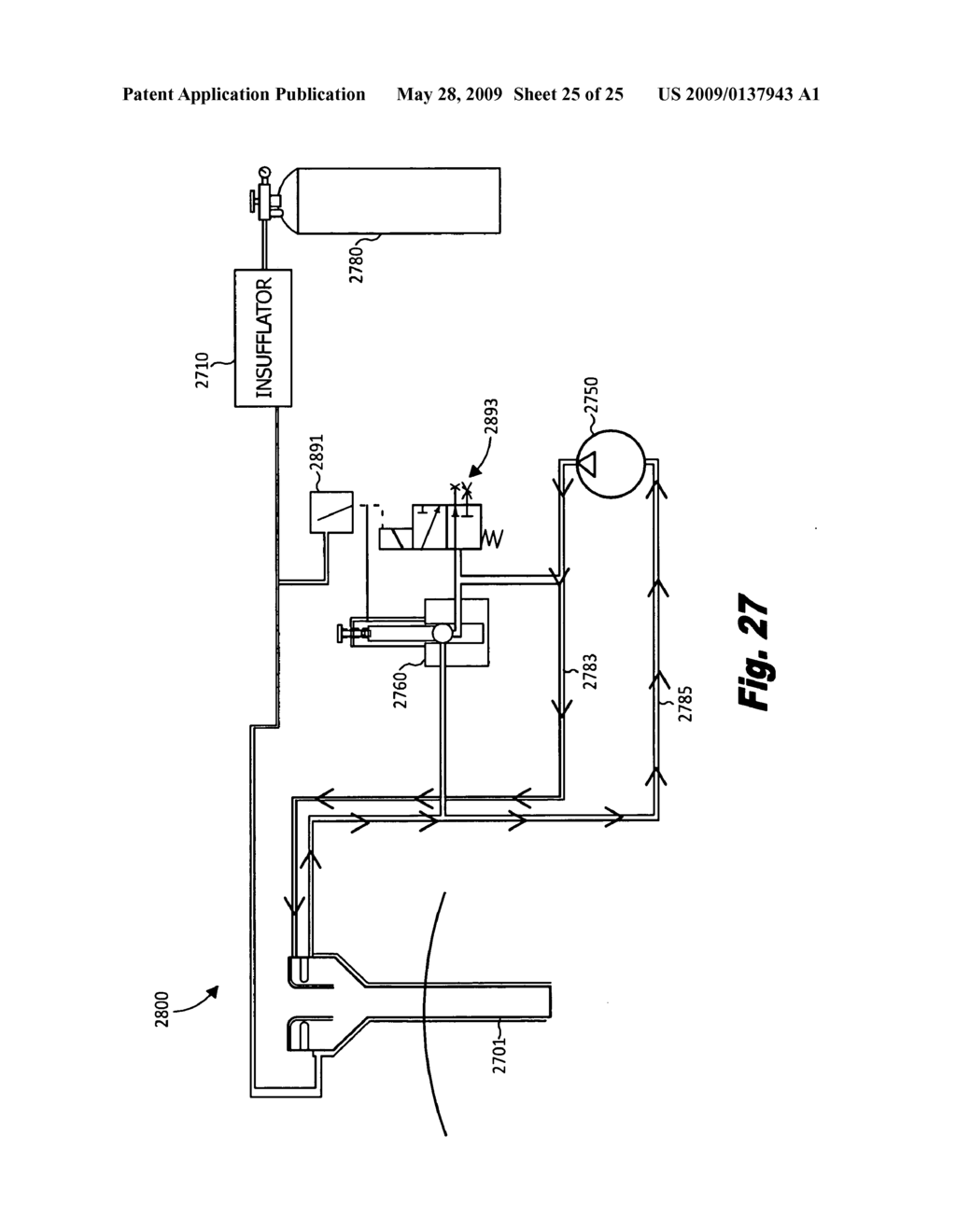 SYSTEM FOR SURGICAL INSUFFLATION AND GAS RECIRCULATION - diagram, schematic, and image 26