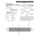 Absorbent article diagram and image