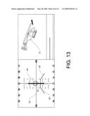 Motion-resolving hover display diagram and image