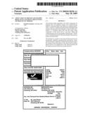 Application of printed and graphic media onto a payment check stub & method of use thereof diagram and image