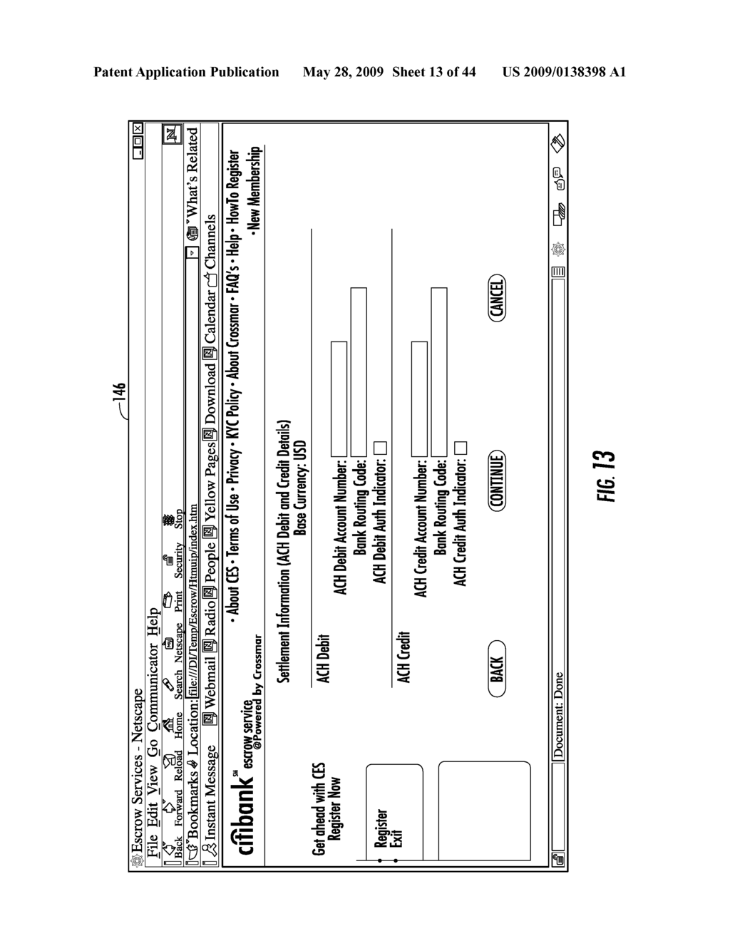 Method and system for multi-currency escrow service for web-based transactions - diagram, schematic, and image 14