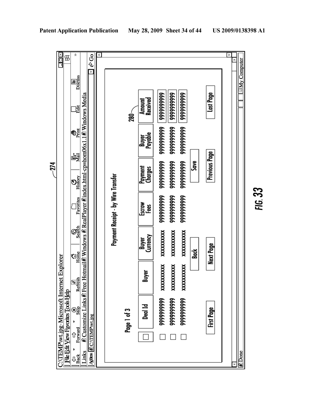 Method and system for multi-currency escrow service for web-based transactions - diagram, schematic, and image 35