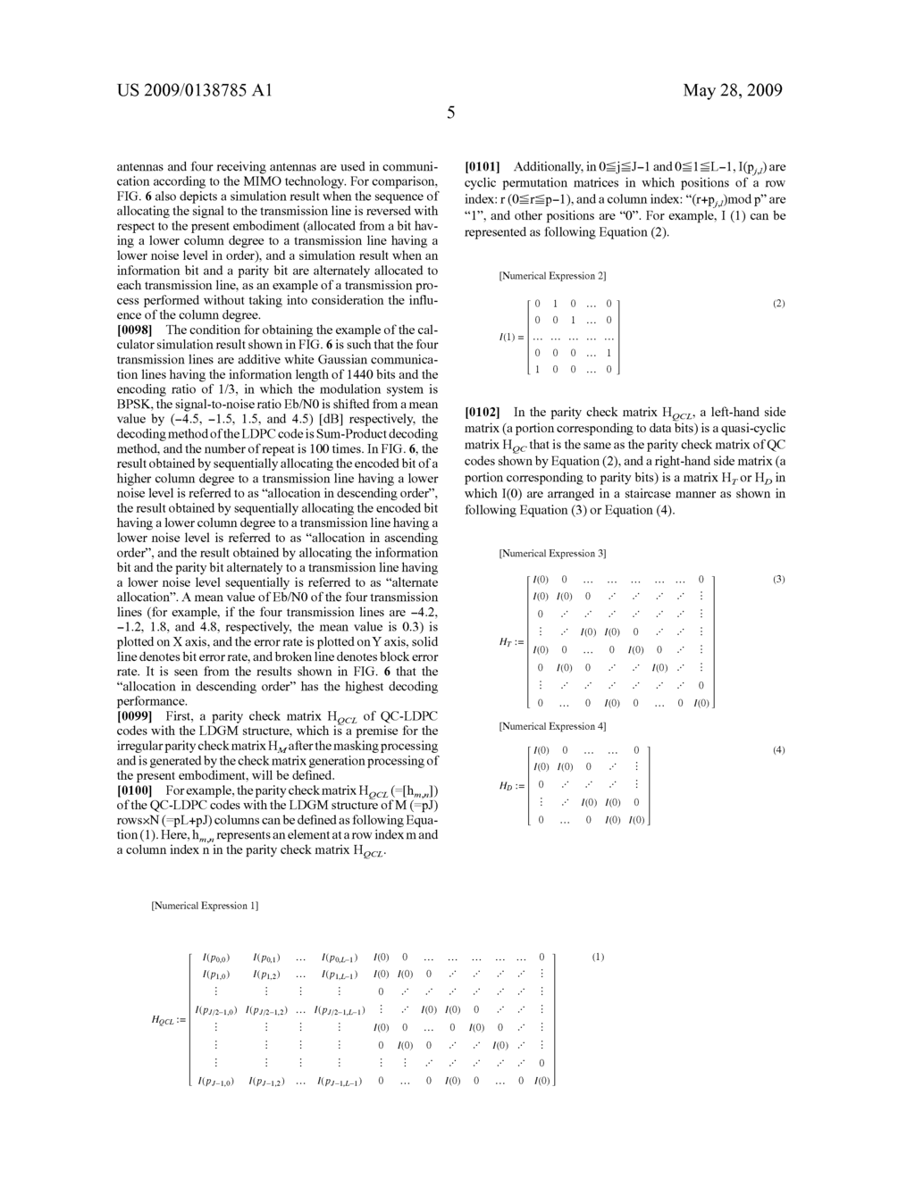 COMMUNICATION DEVICE, DECODING DEVICE, INFORMATION TRANSMISSION METHOD, AND DECODING METHOD - diagram, schematic, and image 31