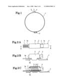 Tool and method for fixing installation object on wheel diagram and image