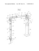 ARTICULATED-ARM THREE-DIMENSIONAL MEASUREMENT APPARATUS HAVING A PLURALITY OF ARTICULATED AXES diagram and image