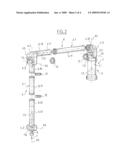 ARTICULATED-ARM THREE-DIMENSIONAL MEASUREMENT APPARATUS HAVING A PLURALITY OF ARTICULATED AXES diagram and image